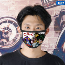 Load image into Gallery viewer, New Anime My Hero Academia Midoriya Izuku Deku Cosplay Masks All Might Boku no Hero Academia Cotton Half Face Street Sports Mask