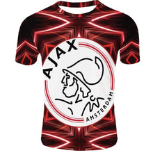 Load image into Gallery viewer, New Arrive Series 3d Print Harajuku Style Men T Shirt  Ajax 2019 2020 Shirt Ajax 3d T Shirt O-neck Tshirt  Mens Tshirts Summer