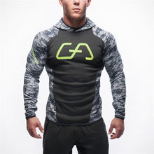 Load image into Gallery viewer, New Fitness Men Hoodies Brand Clothing Men Hoody Zipper Casual Sweatshirt Muscle Men&#39;s Slim Fit Hooded Jackets