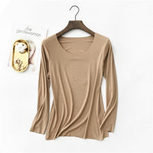 Load image into Gallery viewer, New T Shirt Women Cotton Ribbed Striped Tops Harajuku Tshirt 2020 Spring Long Sleeve Korean Plus Size T-shirt camiseta feminina