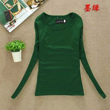 Load image into Gallery viewer, New T Shirt Women Long Sleeve Winter Tops Fashion 2020 T-shirts For Women Thermal Underwear Female T-shirt Camisas Femininas