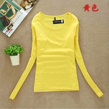 Load image into Gallery viewer, New T Shirt Women Long Sleeve Winter Tops Fashion 2020 T-shirts For Women Thermal Underwear Female T-shirt Camisas Femininas
