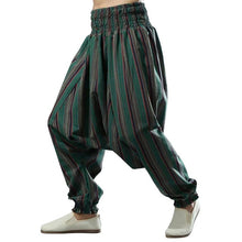 Load image into Gallery viewer, New Wide-Leg Hip Hop Pants Men Pleated Solid Casual Pants Fashion Men Joggers Drawstring Harem Pants  Loose Summer Trousers Men