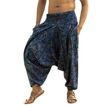 Load image into Gallery viewer, New Wide-Leg Hip Hop Pants Men Pleated Solid Casual Pants Fashion Men Joggers Drawstring Harem Pants  Loose Summer Trousers Men