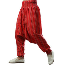 Load image into Gallery viewer, New Wide-Leg Hip Hop Pants Men Pleated Solid Casual Pants Fashion Men Joggers Drawstring Harem Pants  Loose Summer Trousers Men