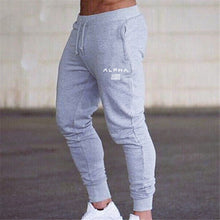 Load image into Gallery viewer, New alpha brand running jogging pants men's sportswear pants tight pants men's sportswear pants fitness pants harajuku Package