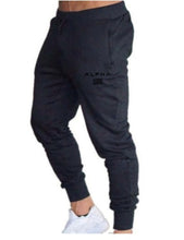 Load image into Gallery viewer, New alpha brand running jogging pants men's sportswear pants tight pants men's sportswear pants fitness pants harajuku Package