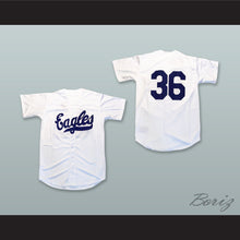 Load image into Gallery viewer, Newark Eagles 36 Negro League White Baseball Jersey