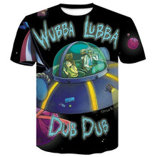 Load image into Gallery viewer, Newest Cartoon Rick and Morty Summer Skull Poker Print Men Short Sleeve T-shirt 3D T Shirt Casual Breathable tshirts  Plus-size