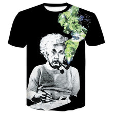 Load image into Gallery viewer, Newest Cartoon Rick and Morty Summer Skull Poker Print Men Short Sleeve T-shirt 3D T Shirt Casual Breathable tshirts  Plus-size