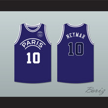 Load image into Gallery viewer, Neymar 10 Paris Saint-Germain F.C. Blue Soccer Jersey with Patch
