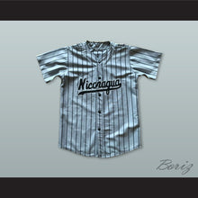 Load image into Gallery viewer, Nicaragua 12 Gray Pinstriped Baseball Jersey