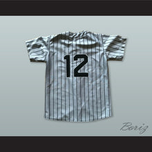 Load image into Gallery viewer, Nicaragua 12 Gray Pinstriped Baseball Jersey