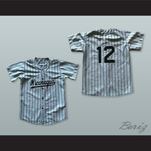 Load image into Gallery viewer, Nicaragua 12 Gray Pinstriped Baseball Jersey