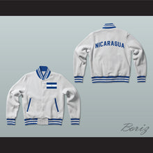 Load image into Gallery viewer, Nicaragua Varsity Letterman Jacket-Style Sweatshirt