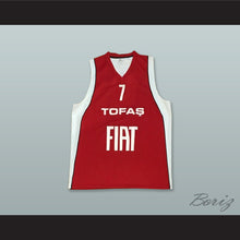 Load image into Gallery viewer, Nichols 7 Turkey Red Basketball Jersey