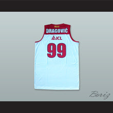 Load image into Gallery viewer, Nikola Dragovic 99 Basquet Manresa Spain White Basketball Jersey