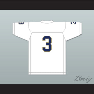 Nino Alibegic 3 Independence Community College Pirates White Football Jersey