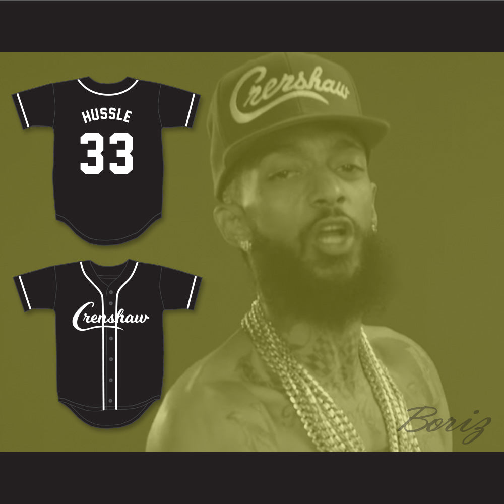 Nipsey Hussle Crenshaw Baseball Jersey Multiple Size XL - $110