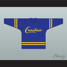 Load image into Gallery viewer, Nipsey Hussle 33 Crenshaw Blue and Yellow Hockey Jersey