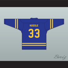 Load image into Gallery viewer, Nipsey Hussle 33 Crenshaw Blue and Yellow Hockey Jersey