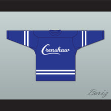 Load image into Gallery viewer, Nipsey Hussle 33 Crenshaw Blue Hockey Jersey