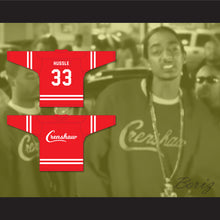 Load image into Gallery viewer, Nipsey Hussle 33 Crenshaw Red Hockey Jersey
