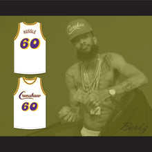 Load image into Gallery viewer, Nipsey Hussle 60 Crenshaw White Basketball Jersey 2