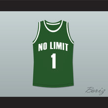 Load image into Gallery viewer, Master P 1 No Limit Green Basketball Jersey 1