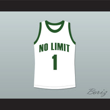 Load image into Gallery viewer, Master P 1 No Limit White Basketball Jersey 2