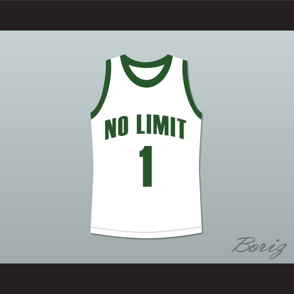 Master P 1 No Limit White Basketball Jersey 2