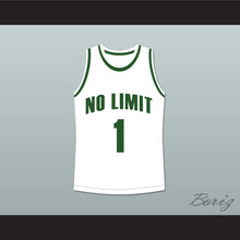 Load image into Gallery viewer, Master P 1 No Limit White Basketball Jersey 1