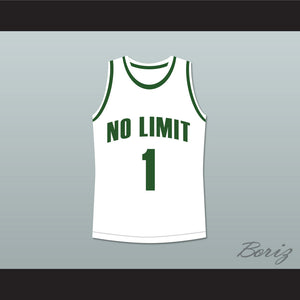 Master P 1 No Limit White Basketball Jersey 1