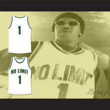 Load image into Gallery viewer, Master P 1 No Limit White Basketball Jersey 1