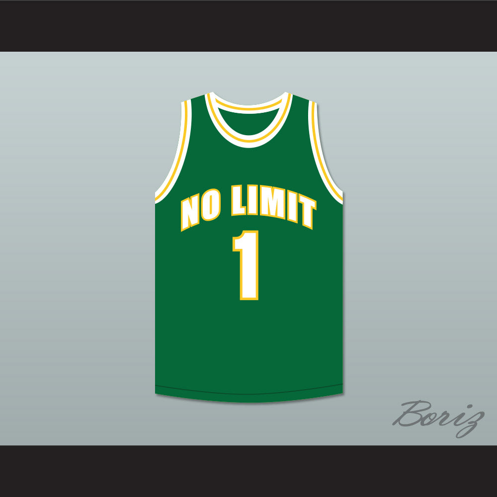 Master P 1 No Limit Green Basketball Jersey