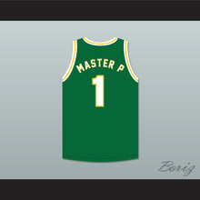 Load image into Gallery viewer, Master P 1 No Limit Green Basketball Jersey