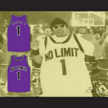Load image into Gallery viewer, Master P 1 No Limit Purple Basketball Jersey
