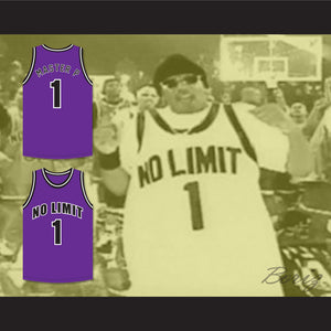 Master P 1 No Limit Purple Basketball Jersey