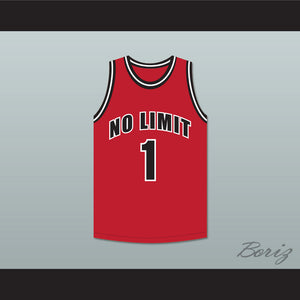 Master P 1 No Limit Red Basketball Jersey