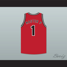 Load image into Gallery viewer, Master P 1 No Limit Red Basketball Jersey