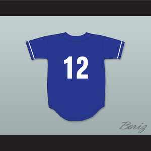 Nolan Arenado 12 El Toro High School Chargers Blue Baseball Jersey 1