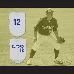 Nolan Arenado 12 El Toro High School Chargers Gray Baseball Jersey 1