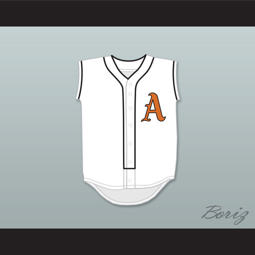 Nolan Ryan 34 Alvin High School Yellowjackets White Baseball Jersey 3