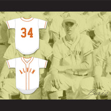 Load image into Gallery viewer, Nolan Ryan 34 Alvin High School Yellowjackets White Baseball Jersey 1