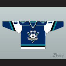 Load image into Gallery viewer, Joe Sakic 19 Rare Quebec Nordiques Blue Hockey Jersey