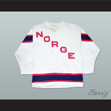 Load image into Gallery viewer, Norway National Team White Hockey Jersey