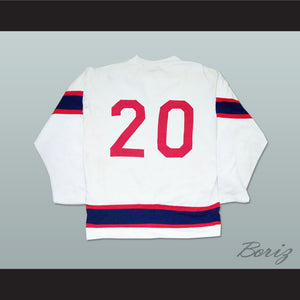 Norway National Team White Hockey Jersey
