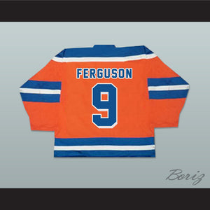 WHA 72-73 Norm Ferguson 9 New York Raiders Hockey Jersey