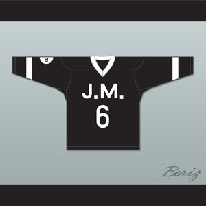 The Notorious B.I.G. 'Poppa' 6 Junior M.A.F.I.A. Black Hockey Jersey