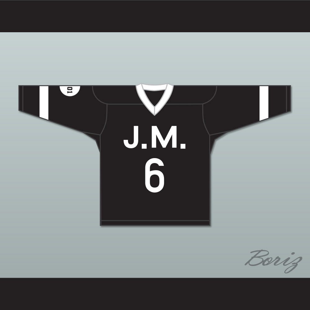 The Notorious B.I.G. 'Poppa' 6 Junior M.A.F.I.A. Black Hockey Jersey
